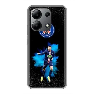 Чехол (TPU) с Футболистом на Xiaomi Redmi Note 13 (4G) (Мбаппе ПСЖ)