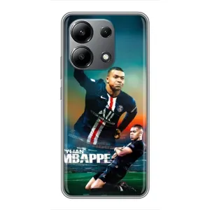 Чехол (TPU) с Футболистом на Xiaomi Redmi Note 13 (4G)