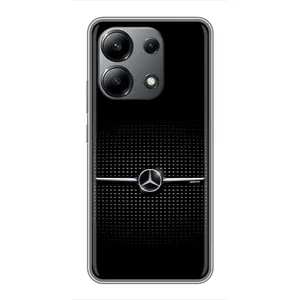 Силиконовый бампер с картинкой машины на Xiaomi Redmi Note 13 (4G) (Mercedes)