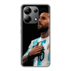 Чехлы Лео Месси Аргентина для Xiaomi Redmi Note 13 (4G) (Месси Капитан)