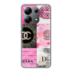 Чохол (Dior, Prada, YSL, Chanel) для Xiaomi Redmi Note 13 (4G) (Модніца)