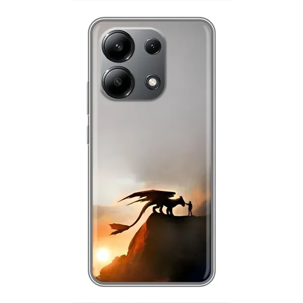 Чехол с рисунком «Мультиик Беззубик» для Xiaomi Redmi Note 13 (4G) Чехол с рисунком «Мультиик Беззубик» для Xiaomi Redmi Note 13 (4G)