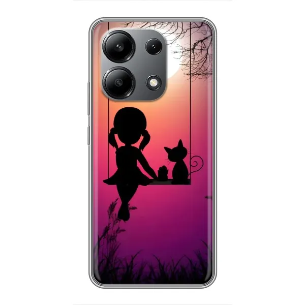 Чохол з малюнком «На гойдалці» для Xiaomi Redmi Note 13 (4G) Чохол з малюнком «На гойдалці» для Xiaomi Redmi Note 13 (4G)