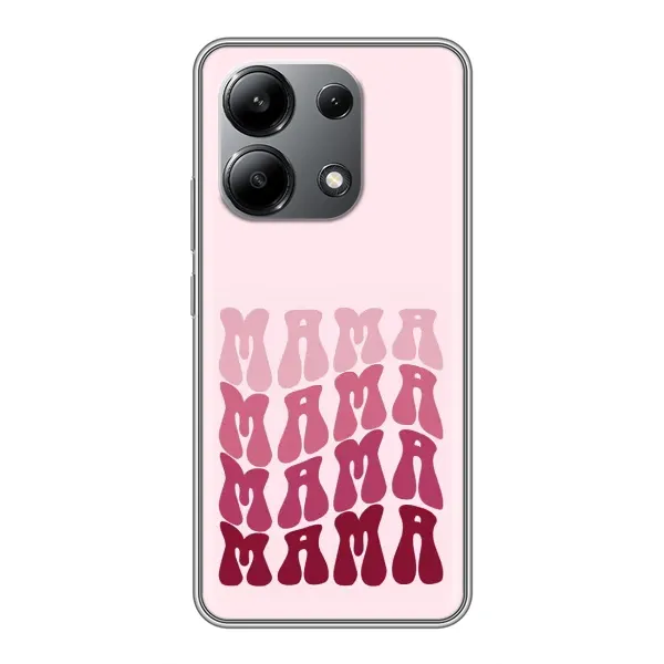 Чехол с рисунком «Надпись мама» для Xiaomi Redmi Note 13 (4G) Чехол с рисунком «Надпись мама» для Xiaomi Redmi Note 13 (4G)