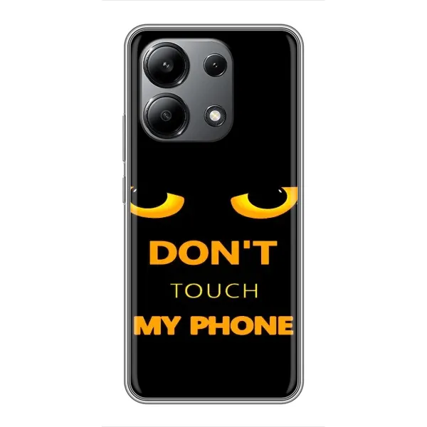 Чехол с рисунком «Не трогай мой телефон» для Xiaomi Redmi Note 13 (4G) Чехол с рисунком «Не трогай мой телефон» для Xiaomi Redmi Note 13 (4G)