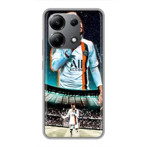 Силиконовый Чехол Xiaomi Redmi Note 13 (4G) (Неймар ПСЖ)