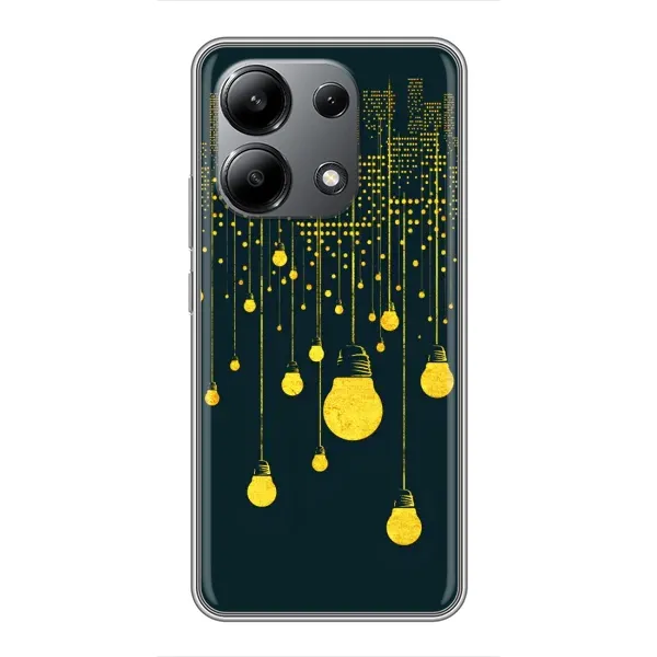 Чехол с рисунком «Ночной город» для Xiaomi Redmi Note 13 (4G)