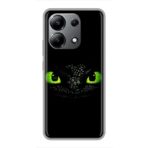 Чехол дракон Беззубик для Xiaomi Redmi Note 13 (4G) (Глаза Беззубика)