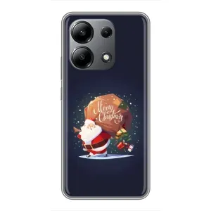Чехол Санта Клаус для Xiaomi Redmi Note 13 (4G) (Подарки от Санты)