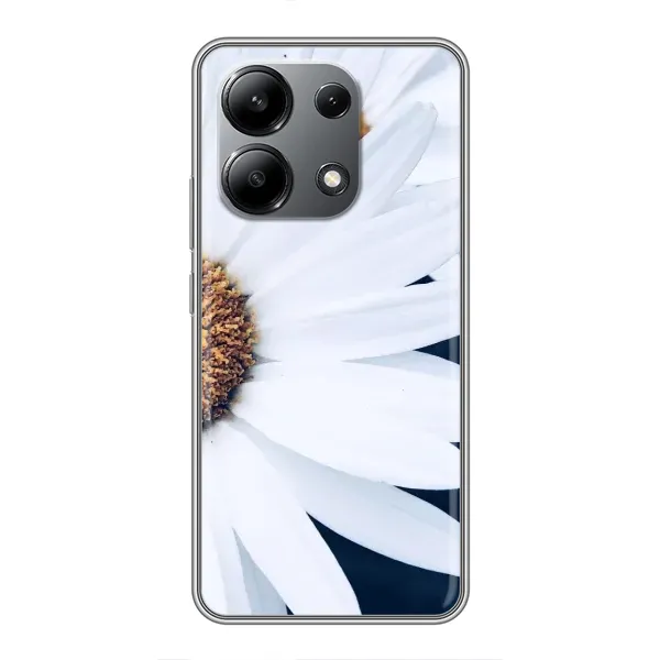 Чохол з малюнком «Пів ромашки» для Xiaomi Redmi Note 13 (4G) Чохол з малюнком «Пів ромашки» для Xiaomi Redmi Note 13 (4G)