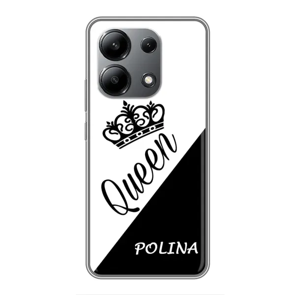 Чехол с рисунком «POLINA» для Xiaomi Redmi Note 13 (4G)
