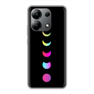 Чохол (ТПУ) з планетами на Xiaomi Redmi Note 13 (4G) (Повнолуння)