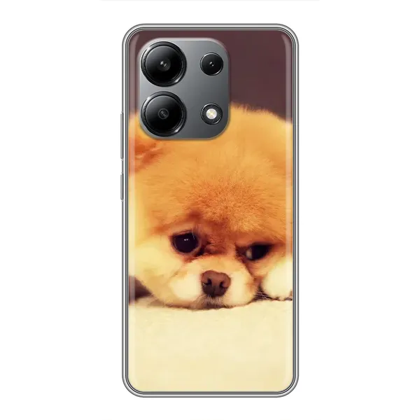 Чехол с рисунком «Померанский шпиц» для Xiaomi Redmi Note 13 (4G) Чехол с рисунком «Померанский шпиц» для Xiaomi Redmi Note 13 (4G)