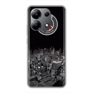 Силиконовые Чехлы принт Футбол на Xiaomi Redmi Note 13 (4G)