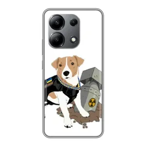 Чехол с принтом Собаки Патрон для Xiaomi Redmi Note 13 (4G) (Пёс Патрон с ракетой)