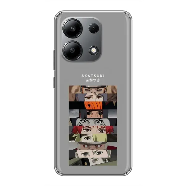 Чехол с рисунком «Разноцветные глаза» для Xiaomi Redmi Note 13 (4G) Чехол с рисунком «Разноцветные глаза» для Xiaomi Redmi Note 13 (4G)