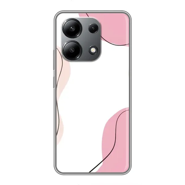 Чехол с рисунком «Розовый фон» для Xiaomi Redmi Note 13 (4G) Чехол с рисунком «Розовый фон» для Xiaomi Redmi Note 13 (4G)