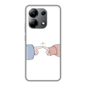 Чехлы на день мамы для Редми Нот 13 (4G) (Руки мамы)