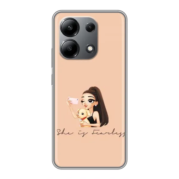 Чехол с рисунком «С собакой» для Xiaomi Redmi Note 13 (4G)