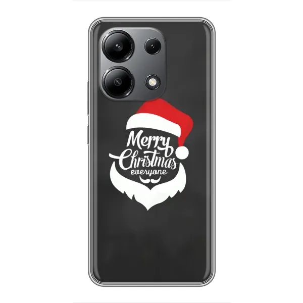 Чехол с рисунком «Санта Крисмас» для Xiaomi Redmi Note 13 (4G)