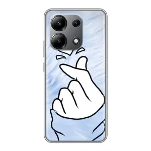 Чехлы (Знак сердечка) на Xiaomi Redmi Note 13 (4G) (Сердечка знак)