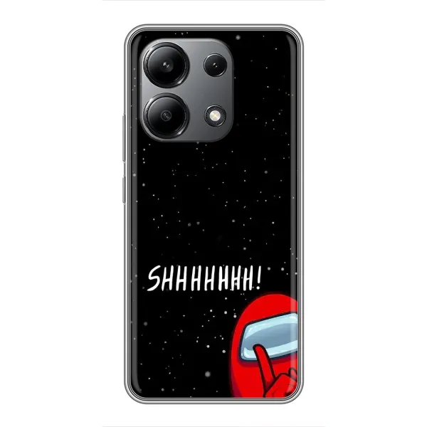 Чехол с рисунком «SHHHHH» для Xiaomi Redmi Note 13 (4G) Чехол с рисунком «SHHHHH» для Xiaomi Redmi Note 13 (4G)