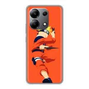 Чохли з принтом НАРУТО на Xiaomi Redmi Note 13 (4G) (Силует Наруто)