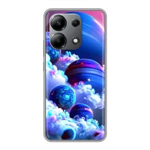 Чохли КОСМОС на Xiaomi Redmi Note 13 (4G) (Сині планети)
