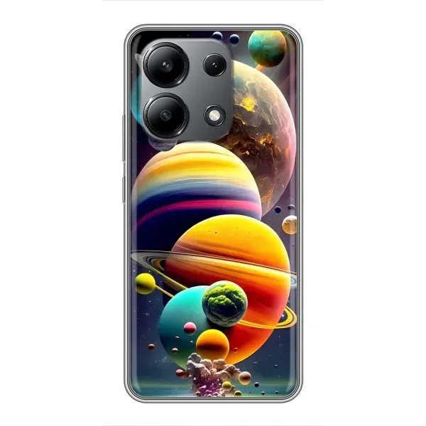 Чехол с рисунком «Солнечна система» для Xiaomi Redmi Note 13 (4G) Чехол с рисунком «Солнечна система» для Xiaomi Redmi Note 13 (4G)