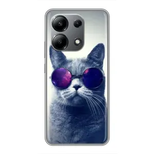 Бампер з зображенням Котиків для Редмі Нот 13 (4G) (Стильний КОТ)