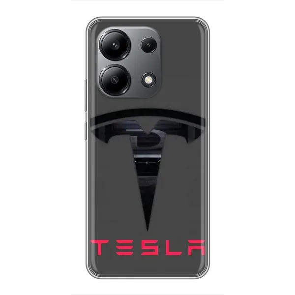 Чехол с рисунком «Logo TESLA» для Xiaomi Redmi Note 13 (4G) Чехол с рисунком «Logo TESLA» для Xiaomi Redmi Note 13 (4G)