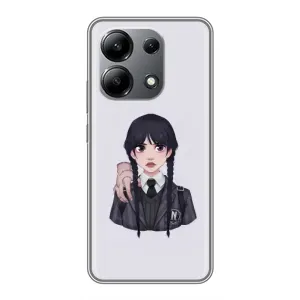 Чехлы с принтом Уэнсдей на Xiaomi Redmi Note 13 (4G) (Вещь Венсдей)