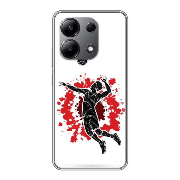 Чехол с рисунком «Волейболист» для Xiaomi Redmi Note 13 (4G) Чехол с рисунком «Волейболист» для Xiaomi Redmi Note 13 (4G)