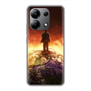Чехол Оппенгеймер / Oppenheimer на Xiaomi Redmi Note 13 (4G) (Ядерщик)