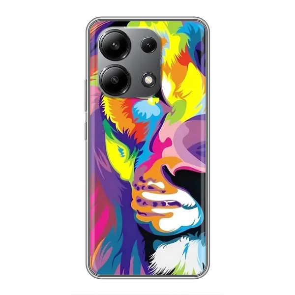Чехол с рисунком «Яркий Лев» для Xiaomi Redmi Note 13 (4G) Чехол с рисунком «Яркий Лев» для Xiaomi Redmi Note 13 (4G)
