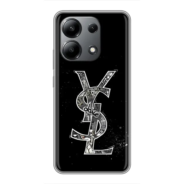 Чехол с рисунком «YSL» для Xiaomi Redmi Note 13 (4G)