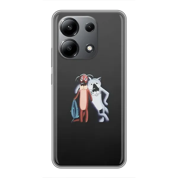 Чехол с рисунком «Шо, опять» для Xiaomi Redmi Note 13 (4G)