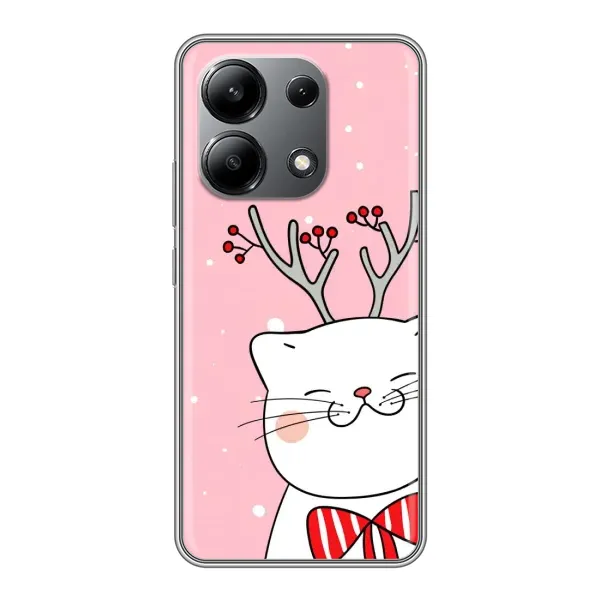 Чехол с рисунком «Зимний кот» для Xiaomi Redmi Note 13 (4G) Чехол с рисунком «Зимний кот» для Xiaomi Redmi Note 13 (4G)