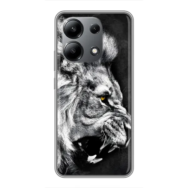 Чехол с рисунком «Злой ЛЕВ» для Xiaomi Redmi Note 13 (4G) Чехол с рисунком «Злой ЛЕВ» для Xiaomi Redmi Note 13 (4G)