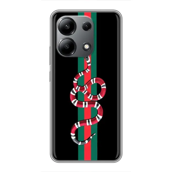 Чехол с рисунком «Змей Гуччи» для Xiaomi Redmi Note 13 (4G) Чехол с рисунком «Змей Гуччи» для Xiaomi Redmi Note 13 (4G)
