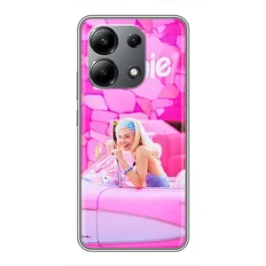 Силиконовый Чехол Барби Фильм на Xiaomi Redmi Note 13 (4G) (Зставка)