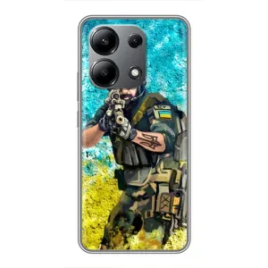 ЗСУ Чехлы (TPU) для Xiaomi Redmi Note 13 (4G) (ЗСУ Воин)