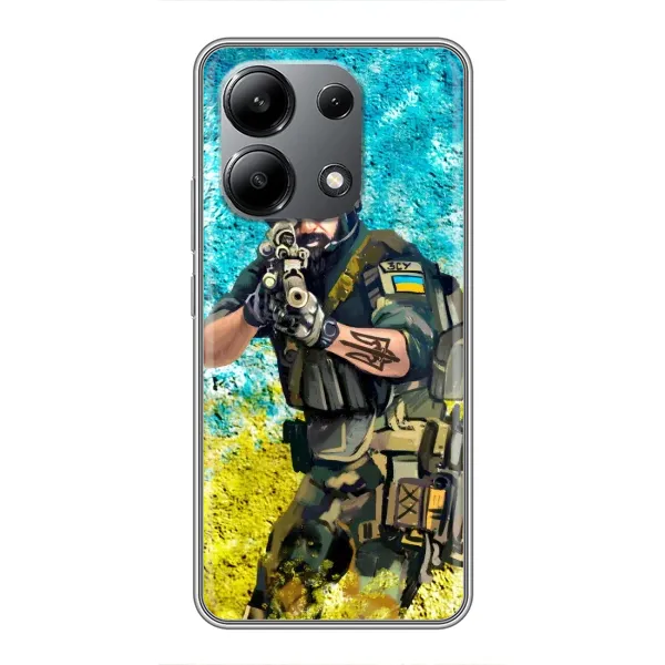 Чехол с рисунком «ЗСУ Воин» для Xiaomi Redmi Note 13 (4G) Чехол с рисунком «ЗСУ Воин» для Xiaomi Redmi Note 13 (4G)