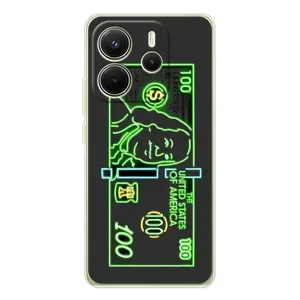 Чехол (Дорого -богато) на Xiaomi Redmi Note 14 4G (Global version) (Баксы)