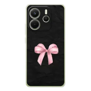 Чехол банты для Xiaomi Redmi Note 14 4G (Global version) (Бантик)