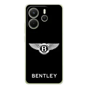 Чехлы с тематикой "Крутые машины" на Xiaomi Redmi Note 14 4G (Global version) (Logo Bentley)