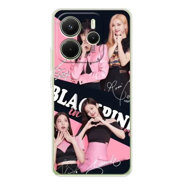Чехол с рисунком «BLACKPINK» для Xiaomi Redmi Note 14 4G (Global) Чехол с рисунком «BLACKPINK» для Xiaomi Redmi Note 14 4G (Global)