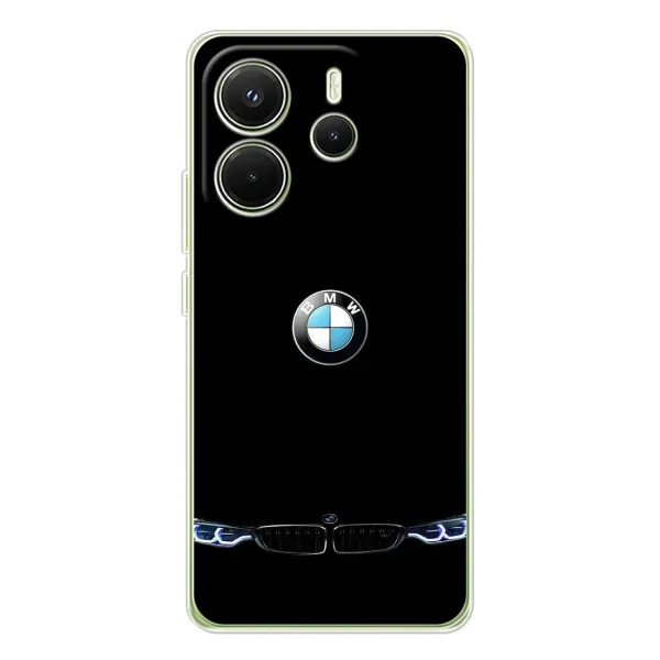 Чехол с рисунком «Черный BMW» для Xiaomi Redmi Note 14 4G (Global) Чехол с рисунком «Черный BMW» для Xiaomi Redmi Note 14 4G (Global)