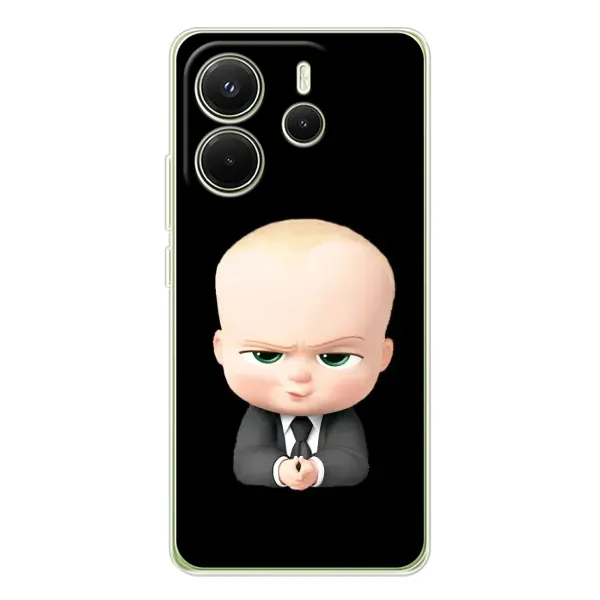 Чехол с рисунком «Бос» для Xiaomi Redmi Note 14 4G (Global)
