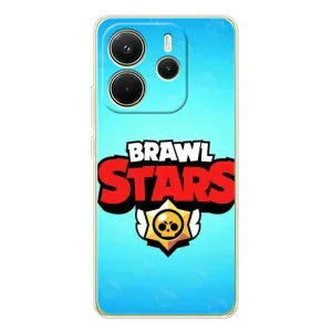 Силіконовый Чохол на Xiaomi Redmi Note 14 4G (Global version) з картинкою Brawl Stars
